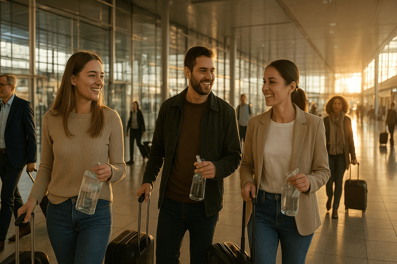 Вода, косметика та парфуми: як перевозити рідини в ручній поклажі так, щоб вони не потрапили під конфіскацію